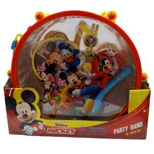 Disney Mickey Mouse Clubhouse Mickey's Party Band 10 Piece Set Music Instruments